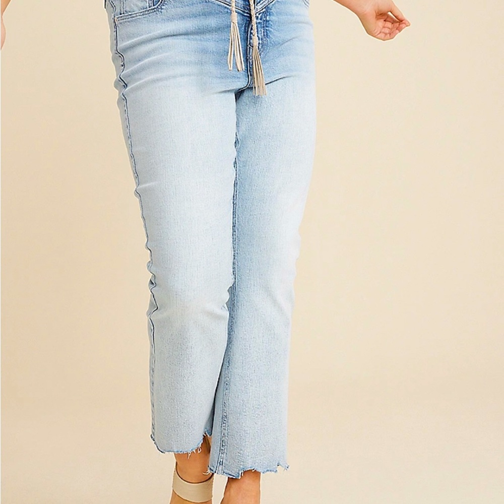 Plus Size m jeans by maurices™ High Rise Belted Kick Boot Ankle Jean